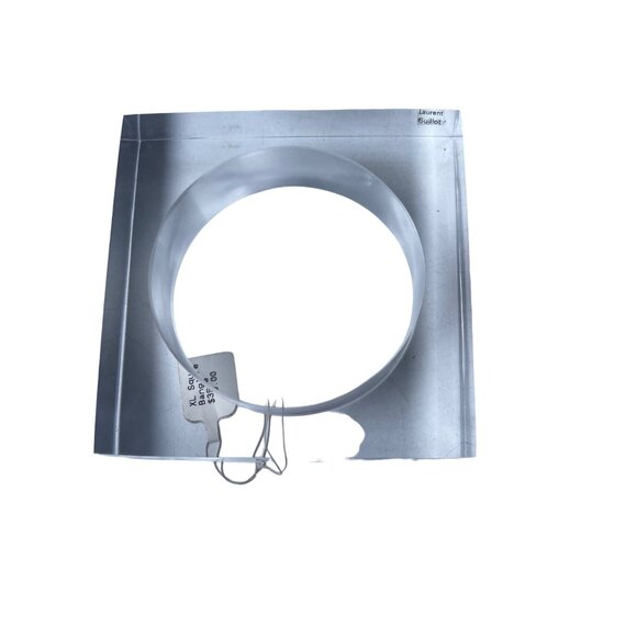 Laurent Guillot Lucite Square Bangle Bracelet Vintage Clear MSRP $350 - Picture 6 of 11